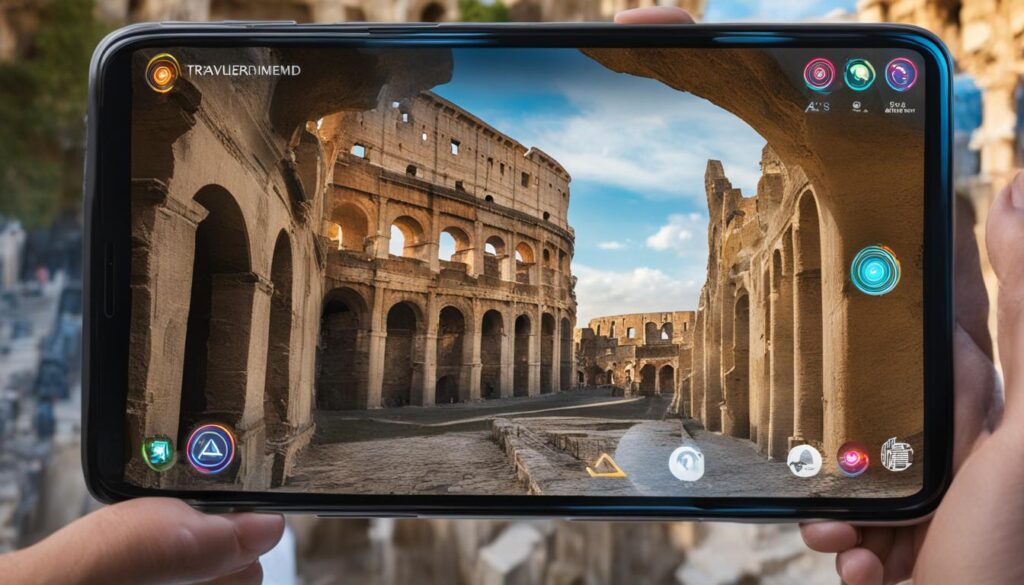 AR technology in travel