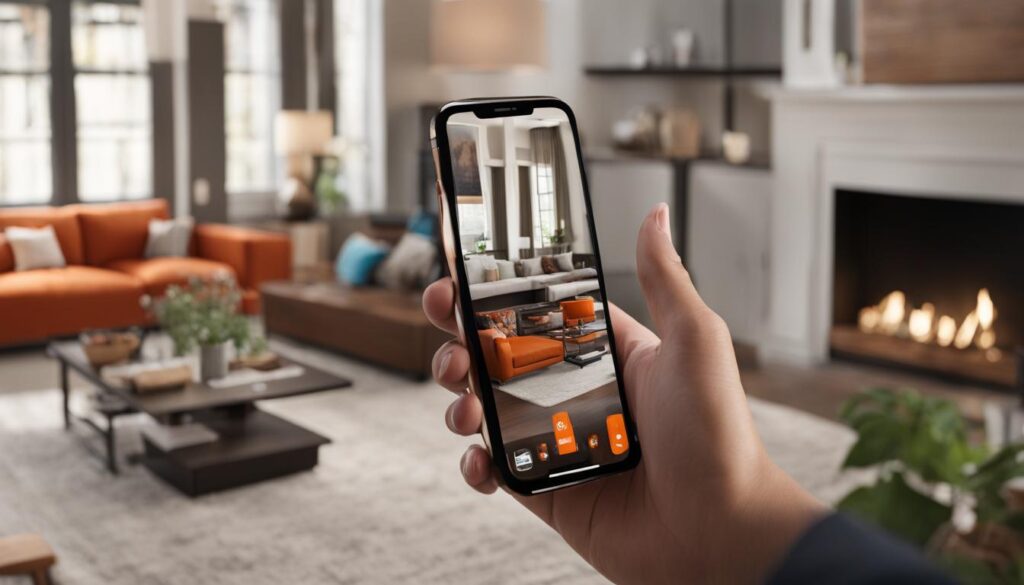 Home Depot app augmented reality features