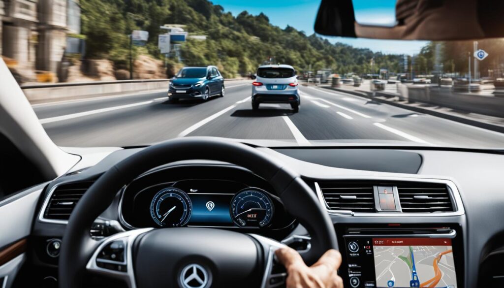 hands-free driving with augmented reality technology