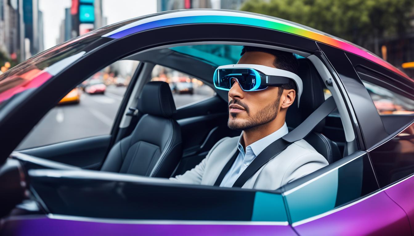 how does augmented reality in transportation work