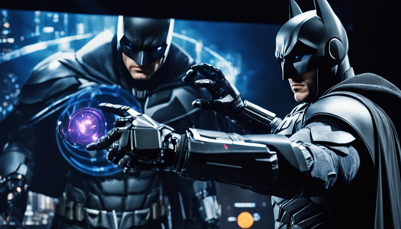 how to do augmented reality training batman