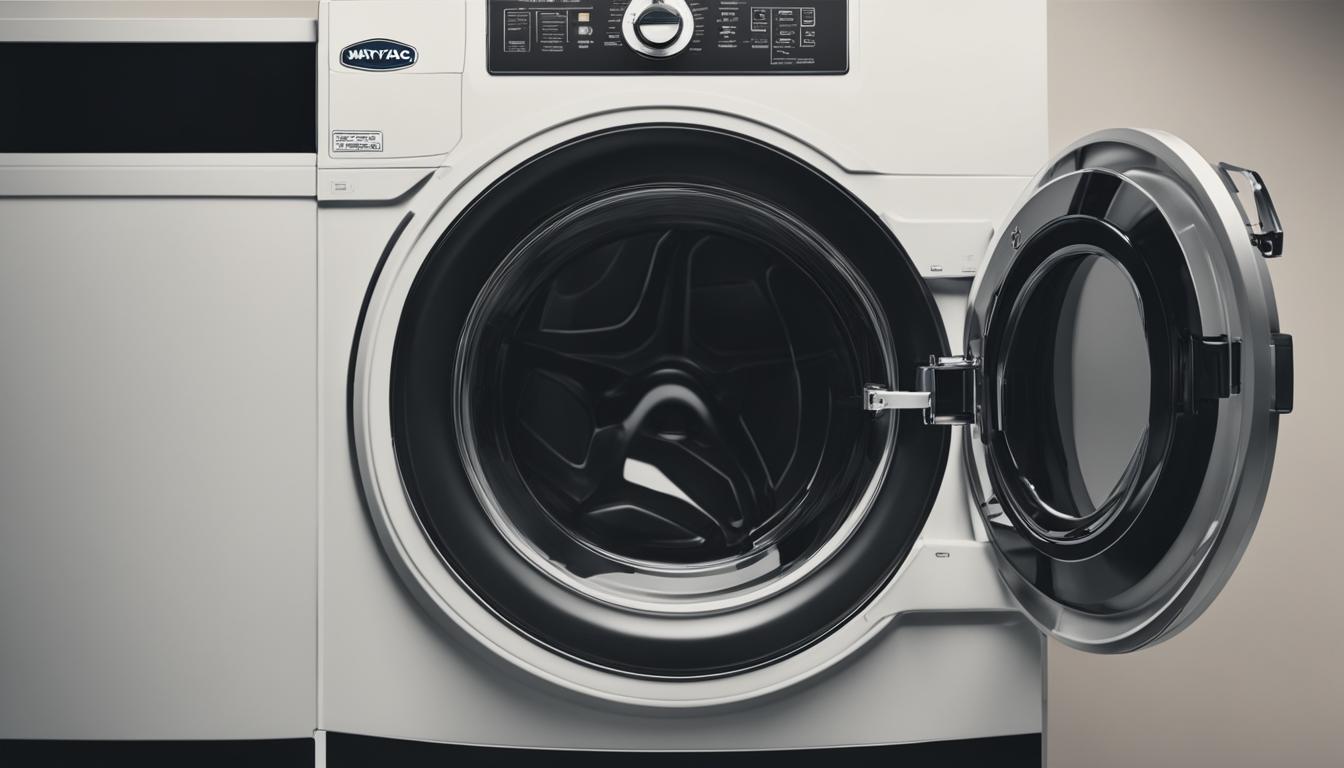 how to reset maytag commercial technology washer