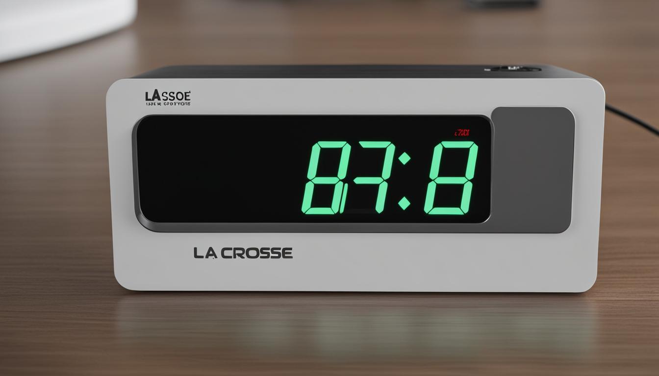 how to set la crosse technology clock wt-8005