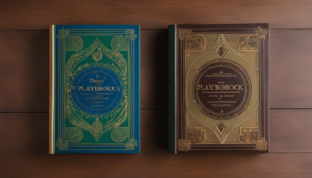 playbook in business vs IT