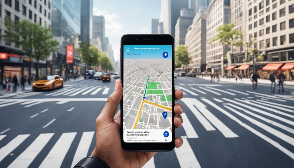 using augmented reality with Google Maps