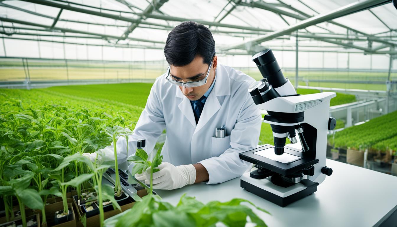 which career combines dna technology and agriculture